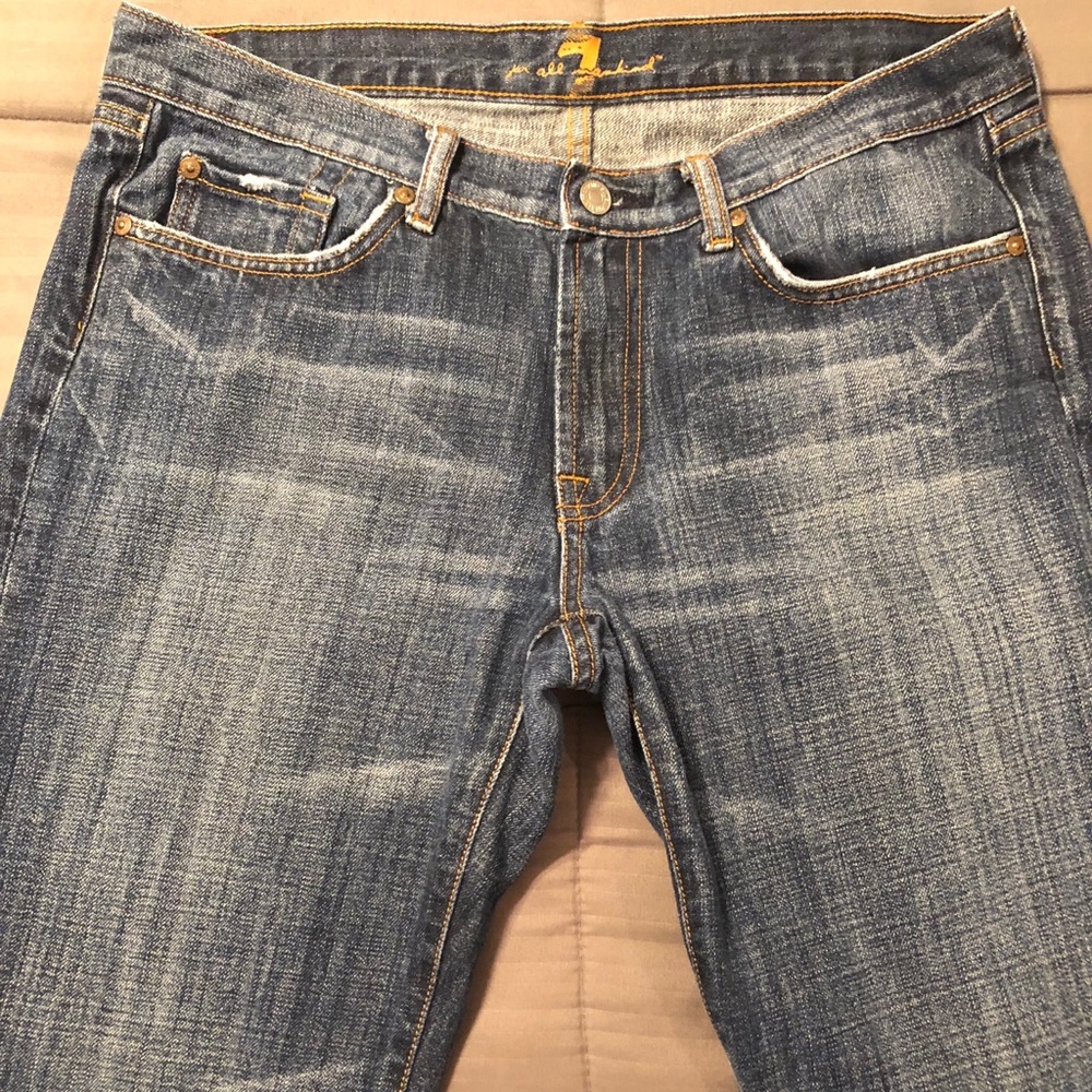 7 for All Mankind “A” Pocket Jeans, Sz: 34x32